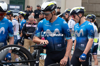2024-03-13 - Ivan Garcia Cortina, Movistar Team - MILANO-TORINO - STREET - CYCLING