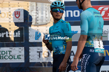 2024-03-13 - Abner Santiago Umba Lopez, Astana Qazaqstan Team - MILANO-TORINO - STREET - CYCLING