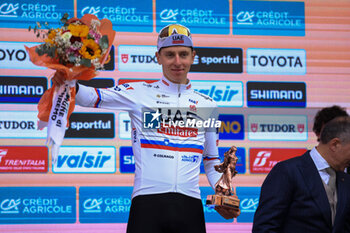 16/03/2024 - Cycling, Milano - Sanremo, 16-03-2024, Sanremo, in the photo: third position Pogacar - MILANO - SAN REMO - STRADA - CICLISMO