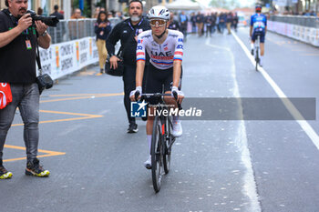 2024-03-16 - Cycling, Milano - Sanremo, 16-03-2024, Sanremo, in the photo: third position Pogacar - MILANO - SAN REMO - STREET - CYCLING