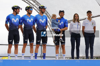 2024-06-23 - 23/06/2024 -NATIONAL CHAMPIONSHIPS ITALY ME- FIRENZE - SESTO FIORENTINO- 228 KM - team Movistar - ITALIAN PROFESSIONAL CHAMPIONSHIP - MEN - STREET - CYCLING