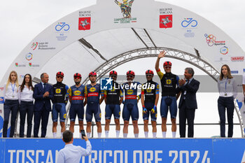 2024-06-23 - 23/06/2024 -NATIONAL CHAMPIONSHIPS ITALY ME- FIRENZE - SESTO FIORENTINO- 228 KM - Team Lidl Trek - ITALIAN PROFESSIONAL CHAMPIONSHIP - MEN - STREET - CYCLING