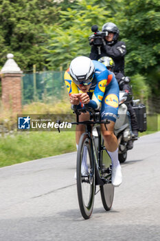 2024-07-07 - Brand Lucinda (Ned) Lidl-Trek during stage 1 of Giro d'Italia Women at Brescia, Italy on July 7, 2024 - GIRO D'ITALIA WOMEN - STAGE 1 BRESCIA/BRESCIA - STREET - CYCLING