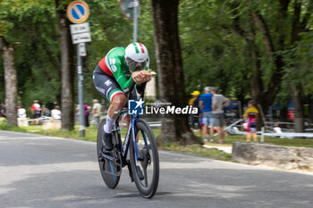 2024-07-07 - Guazzini Vittoria (Ita) Fdj-Suez during stage 1 of Giro d'Italia Women at Brescia, Italy on July 7, 2024 - GIRO D'ITALIA WOMEN - STAGE 1 BRESCIA/BRESCIA - STREET - CYCLING