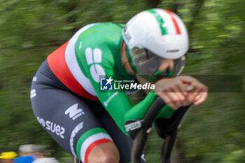 2024-07-07 - Guazzini Vittoria (Ita) Fdj-Suez during stage 1 of Giro d'Italia Women at Brescia, Italy on July 7, 2024 - GIRO D'ITALIA WOMEN - STAGE 1 BRESCIA/BRESCIA - STREET - CYCLING