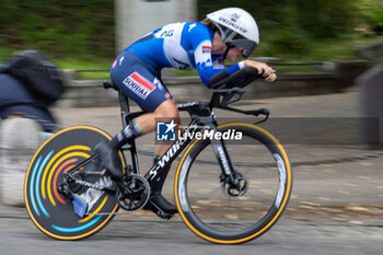 2024-07-07 - Masetti Gaia (Ita) during stage 1 of Giro d'Italia Women at Brescia, Italy on July 7, 2024 - GIRO D'ITALIA WOMEN - STAGE 1 BRESCIA/BRESCIA - STREET - CYCLING