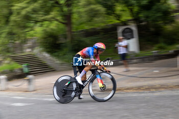 2024-07-07 - Persico Silvia (Ita) Uae Team Adq during stage 1 of Giro d'Italia Women at Brescia, Italy on July 7, 2024 - GIRO D'ITALIA WOMEN - STAGE 1 BRESCIA/BRESCIA - STREET - CYCLING