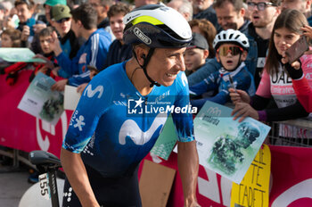 2024-10-12 - Nairo Alexander Quintana Rojas, Movistar Team - GIRO DI LOMBARDIA - STREET - CYCLING