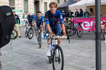 2024-10-12 - Lorenzo Germani, team Groupama-FDJ - GIRO DI LOMBARDIA - STREET - CYCLING