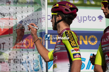 2024-10-12 - Davide Baldaccini, Corratec Vini Fantini - GIRO DI LOMBARDIA - STREET - CYCLING