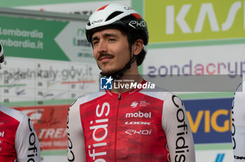 2024-10-12 - Hugo Toumire, team Cofidis - GIRO DI LOMBARDIA - STREET - CYCLING