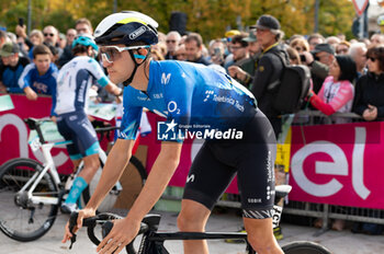 2024-10-12 - Pelayo Sanchez, Movistar Team - GIRO DI LOMBARDIA - STREET - CYCLING