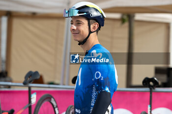 2024-10-12 - Davide Formolo, Movistar Team - GIRO DI LOMBARDIA - STREET - CYCLING