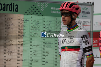 2024-10-12 - Rui Alberto Faria da Costa, team EF Education-EasyPost - GIRO DI LOMBARDIA - STREET - CYCLING