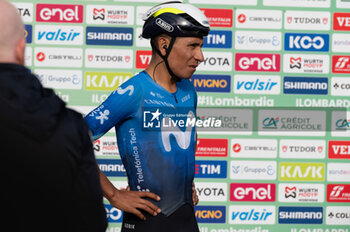 2024-10-12 - Nairo Alexander Quintana Rojas, Movistar Team - GIRO DI LOMBARDIA - STREET - CYCLING