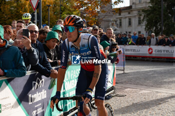 2024-10-12 - Alessandro De Marchi, Team Jayco AlUla - GIRO DI LOMBARDIA - STREET - CYCLING