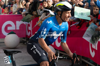 2024-10-12 - Nairo Alexander Quintana Rojas, Movistar Team - GIRO DI LOMBARDIA - STREET - CYCLING