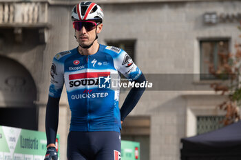 2024-10-12 - Mattia Cattaneo, Soudal Quick-Step - GIRO DI LOMBARDIA - STREET - CYCLING