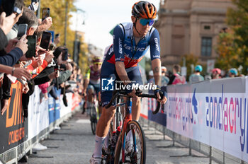 2024-10-12 - Alessandro De Marchi, Team Jayco AlUla - GIRO DI LOMBARDIA - STREET - CYCLING