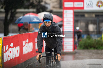 2024-10-08 - Davide Formolo, Movistar Team - TRE VALLI VARESINE - STREET - CYCLING