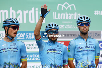 2024-10-12 - Il Lombardia 2024 - 118th Edition- Bergamo- Como, 252 km- Italy- Simone Velasco, Team Astana -12-10-2024 - GIRO DI LOMBARDIA - STREET - CYCLING