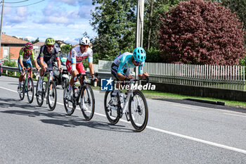 2024-10-10 - Leading Group, Ponomar Andrii, Zukowsky Nickolas, Munoz Llana Francisco and Colnaghi Luca - GRAN PIEMONTE - STREET - CYCLING