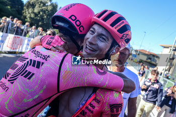 2024-10-10 - POWLESS Neilson after the victory - GRAN PIEMONTE - STREET - CYCLING