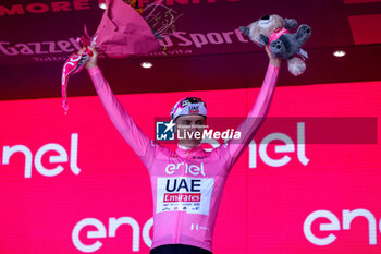 07/05/2024 - 07/05/2024 Giro d'Italia, 4° stage, Acqui Terme-Andora, in the photo: Tadej Pogacar pink jersey - STAGE 4 - AQUI TERME-ANDORA - GIRO D'ITALIA - CICLISMO