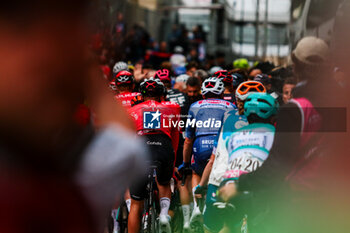 2024-05-14 - Giro d'Italia group of cyclists - STAGE 10 - POMPEI-CUSANO MUTRI - GIRO D'ITALIA - CYCLING