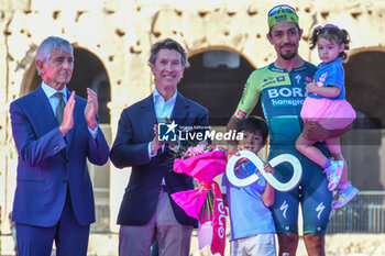 2024-05-26 - Daniel Felipe Martinez of Bora teams concluded in second place on Giro D'Italia 2024 - STAGE 21 - ROMA-ROMA - GIRO D'ITALIA - CYCLING