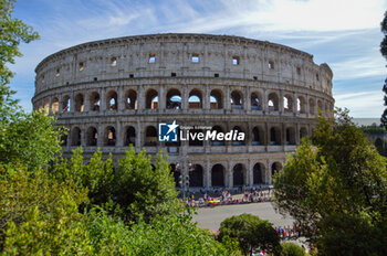 2024-05-26 - Moments of stage 21 of Giro D'Italia 2024 Roma-Roma - STAGE 21 - ROMA-ROMA - GIRO D'ITALIA - CYCLING