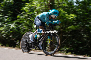 2024-05-18 - Simone Velasco, Astana Qazaqstan Team - STAGE 14 - CASTIGLIONE DELLE STIVIERE-DESENZANO DEL GARDA - GIRO D'ITALIA - CYCLING