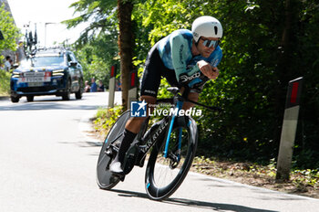 2024-05-18 - Lawrence Warbasse, Decathlon AG2R La Mondiale Team - STAGE 14 - CASTIGLIONE DELLE STIVIERE-DESENZANO DEL GARDA - GIRO D'ITALIA - CYCLING