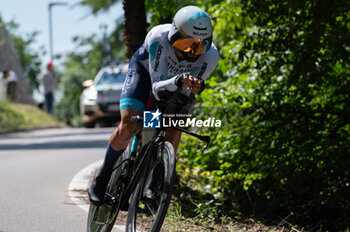 2024-05-18 - Andrea Pasqualon, team Bahrain Victorious - STAGE 14 - CASTIGLIONE DELLE STIVIERE-DESENZANO DEL GARDA - GIRO D'ITALIA - CYCLING