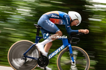 2024-05-18 - Filippo Zana, Team Jayco AlUla - STAGE 14 - CASTIGLIONE DELLE STIVIERE-DESENZANO DEL GARDA - GIRO D'ITALIA - CYCLING