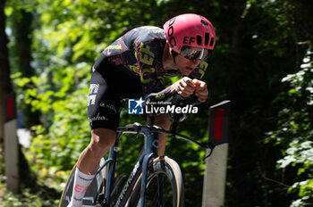 2024-05-18 - Mikkel Frolich Honore, team EF Education-EasyPost - STAGE 14 - CASTIGLIONE DELLE STIVIERE-DESENZANO DEL GARDA - GIRO D'ITALIA - CYCLING