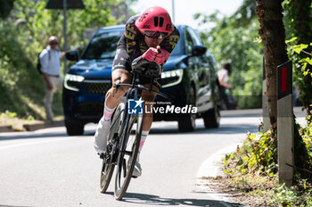 2024-05-18 - Stefan de Bod, team EF Education-EasyPost - STAGE 14 - CASTIGLIONE DELLE STIVIERE-DESENZANO DEL GARDA - GIRO D'ITALIA - CYCLING