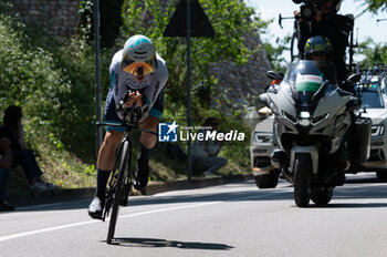 2024-05-18 - Rainer Kepplinger, team Bahrain Victorious - STAGE 14 - CASTIGLIONE DELLE STIVIERE-DESENZANO DEL GARDA - GIRO D'ITALIA - CYCLING