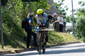 2024-05-18 - Dion Smith, team Intermarche-Wanty; - STAGE 14 - CASTIGLIONE DELLE STIVIERE-DESENZANO DEL GARDA - GIRO D'ITALIA - CYCLING