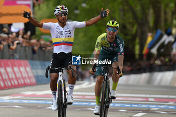 04/05/2024 - Narvaez Jhonatan win the Venaria Reale-Torino - Stage 1 of Giro D'Italia 2024 - STAGE 1 - VENARIA REALE-TORINO - GIRO D'ITALIA - CICLISMO