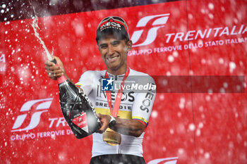 04/05/2024 - Jonathan Narvaez celebrate the victory of Venaria Reale-Torino - Stage 1 of Giro D'Italia 2024 - STAGE 1 - VENARIA REALE-TORINO - GIRO D'ITALIA - CICLISMO