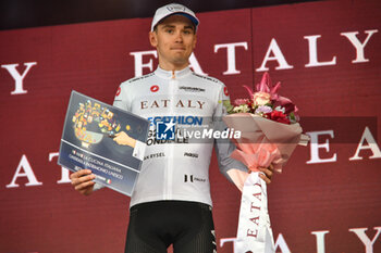 04/05/2024 - Baudin Alex with Maglia Bianca during Venaria Reale-Torino - Stage 1 of Giro D'Italia 2024 - STAGE 1 - VENARIA REALE-TORINO - GIRO D'ITALIA - CICLISMO