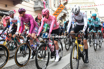 07/05/2024 - Starting of Tappa 4 - Acqui Terme-Andora - Giro d'Italia 2024 - STAGE 4 - AQUI TERME-ANDORA - GIRO D'ITALIA - CICLISMO