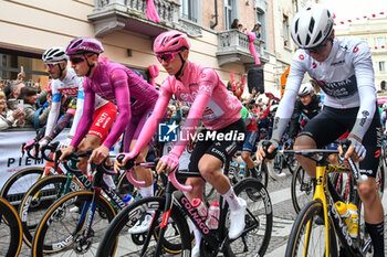 07/05/2024 - Starting of Tappa 4 - Acqui Terme-Andora - Giro d'Italia 2024 - STAGE 4 - AQUI TERME-ANDORA - GIRO D'ITALIA - CICLISMO