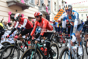 2024-05-07 - Starting of Tappa 4 - Acqui Terme-Andora - Giro d'Italia 2024 - STAGE 4 - AQUI TERME-ANDORA - GIRO D'ITALIA - CYCLING