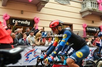 07/05/2024 - Starting of Tappa 4 - Acqui Terme-Andora - Giro d'Italia 2024 - STAGE 4 - AQUI TERME-ANDORA - GIRO D'ITALIA - CICLISMO