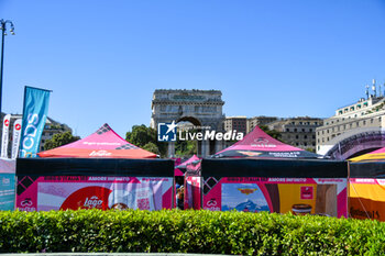 2024-05-08 - a general view of Tappa 5 - Genova-Lucce - Giro d'Italia 2024 - STAGE 5 - GENOVA-LUCCA - GIRO D'ITALIA - CYCLING