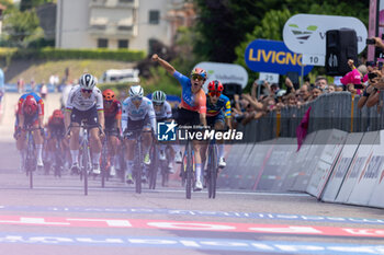 2024-07-08 - Final Arrival, Chiara Consonni wins stage 2 of Giro Women 2024 - GIRO D'ITALIA WOMEN - STAGE 2 SIRMIONE/ VOLTA MANTOVANA - STREET - CYCLING