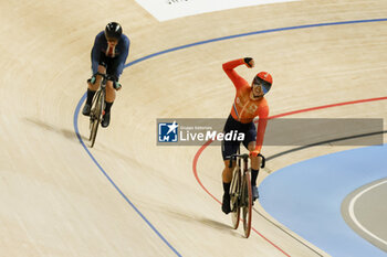 2024-10-16 - Tissot Track Cycling World Championship - Ballerup, Copenaghen, Den- 16-10-2024 - Women's scatch Race - Lorena Wiebes, Netherlands - TISSOT 2024 TRACK WORLD CHAMPIONSHIPS - TRACK - CYCLING