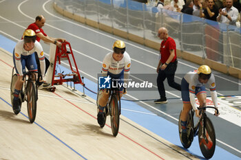 2024-10-16 - Tissot Track Cycling World Championship - Ballerup, Copenaghen, Den- 16-10-2024 -Great Britain, Marchant Katy, Capewell Sophie, Finucane Emma - TISSOT 2024 TRACK WORLD CHAMPIONSHIPS - TRACK - CYCLING